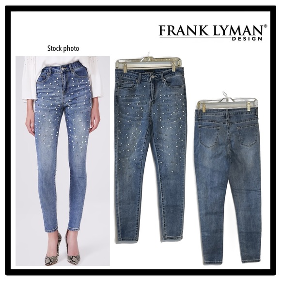 Frank Lyman pearl denim - Picture 1 of 5